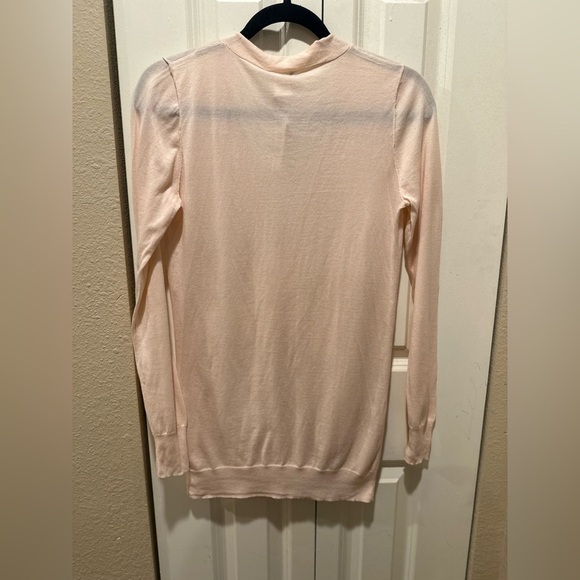 NWT J.Crew Cardigan Lightweight Peach Color Soft Cotton Resort Vacation , Small - Picture 3 of 4